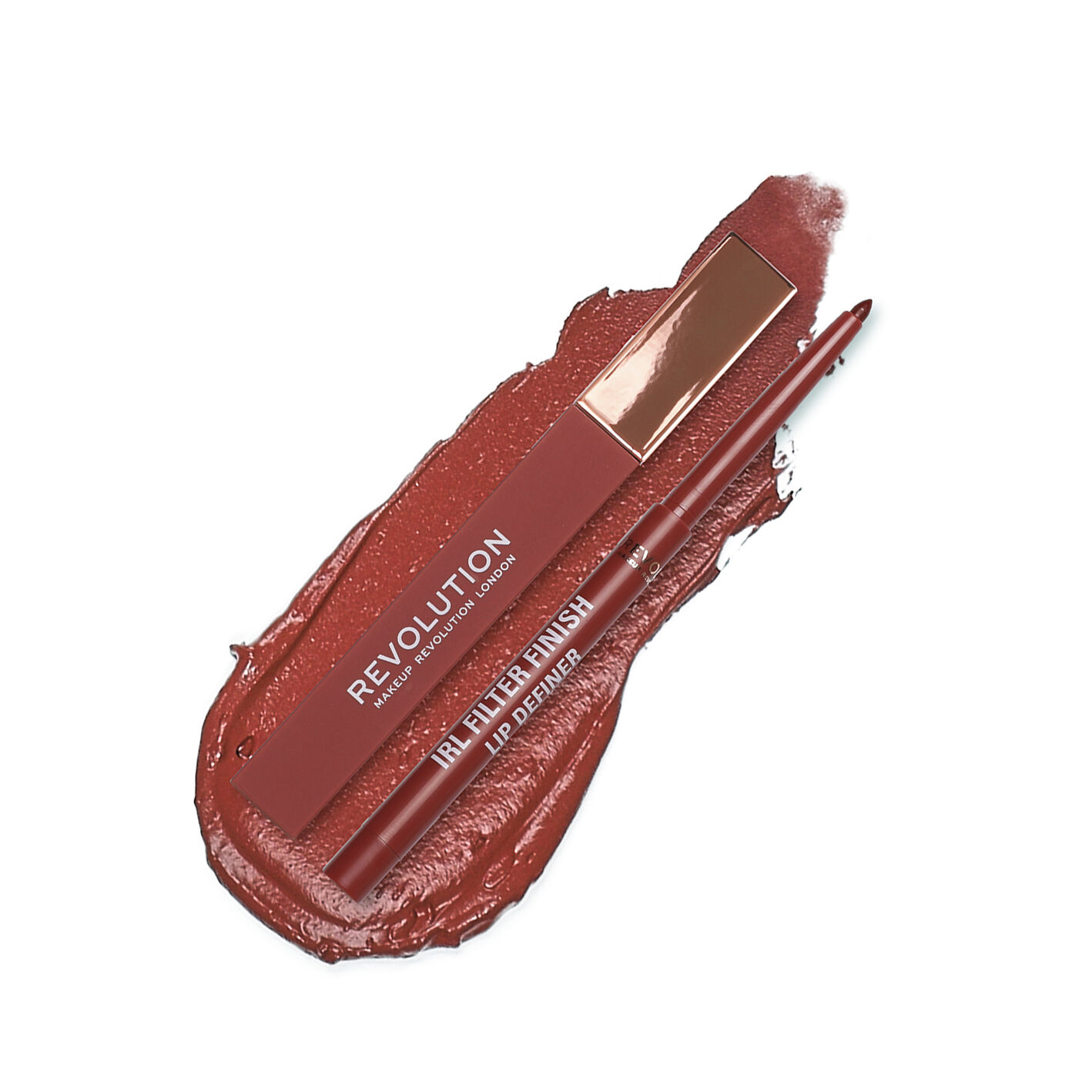 Makeup Revolution IRL Filter Finish Lip Definer Burnt Cinnamon